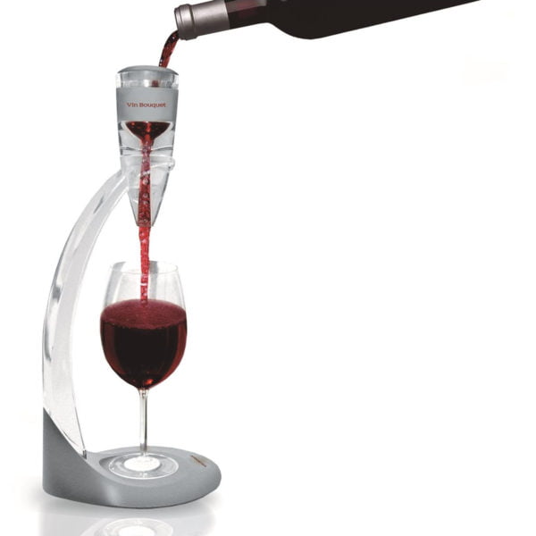 Set aireador de vino con Peana -Omega Detalles